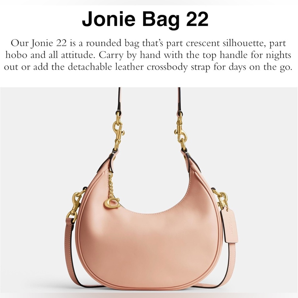 Coach Jonie Bag 22, Cream NWT SOLD OUT!!!! - Picture 3 of 13